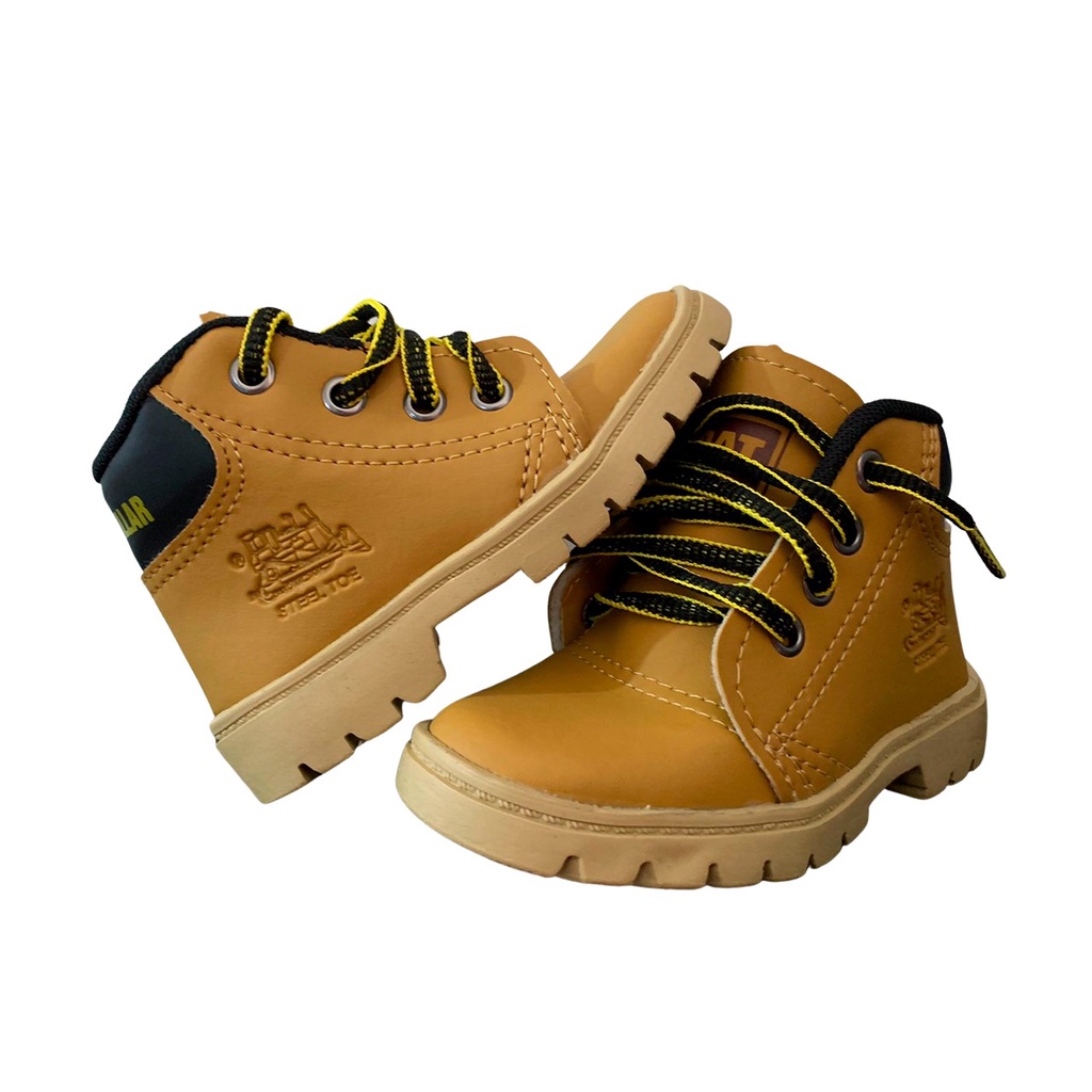 Bota infantil menino caterpillar