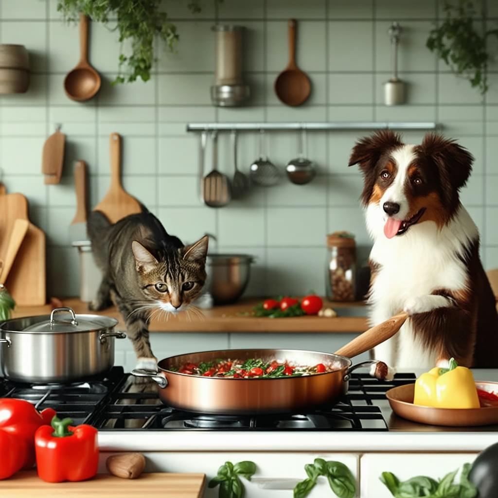 Dicas de Cuidados com Pets e Crianças na Cozinha Segura