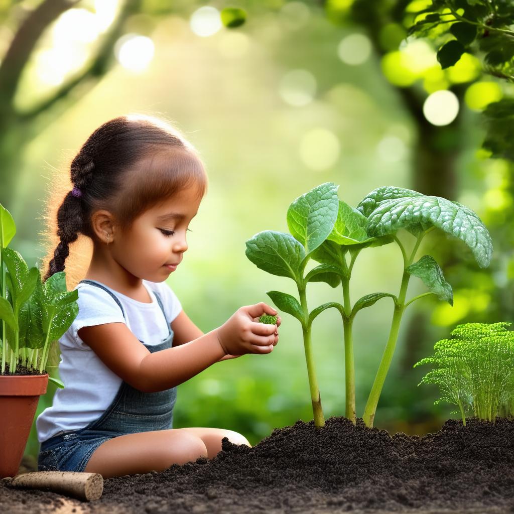 Como Ensinar Cuidados de Plantas e Segurança para Crianças