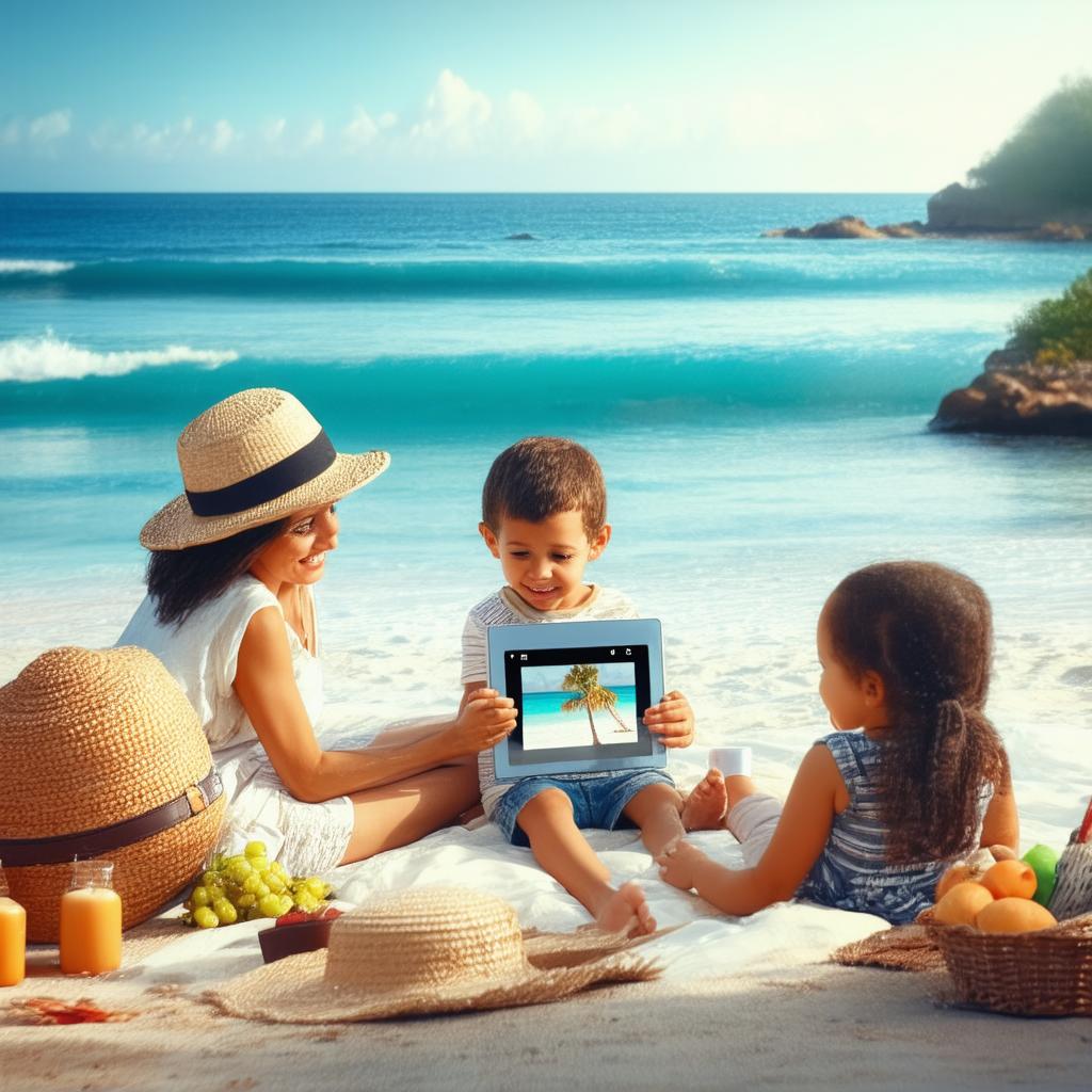 Como Proteger Seus Filhos Online Durante Viagens em Família